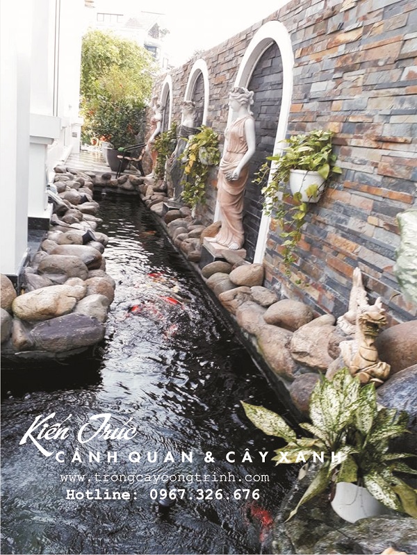 Sử dụng đá trang trí để thiết kế khu vườn